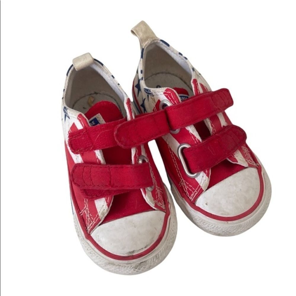 Converse American Flag Patriotic USA Sneakers Baby Child 6